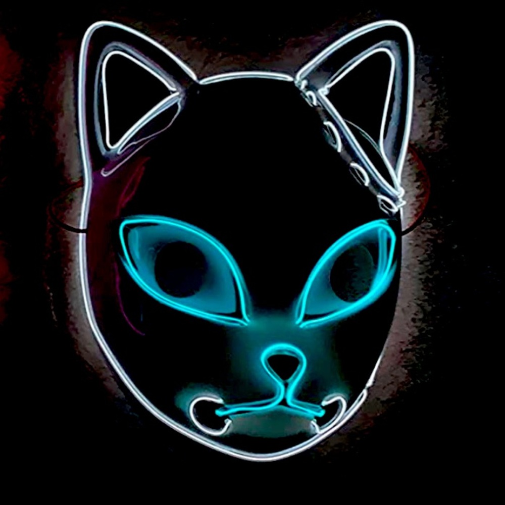 Anime LED Mask (Comic Con Ready )